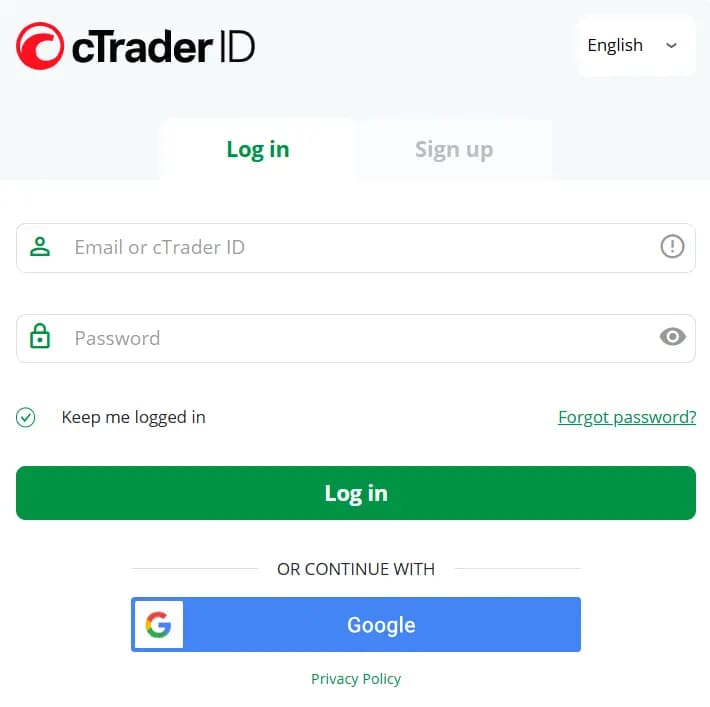 TraderWaves cTrader authorization complete in browser